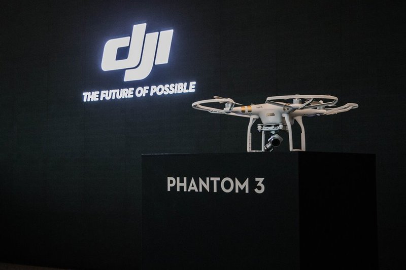 Последняя версия флагманского дрона от DJI – Phantom 3. Фото: DJI Global